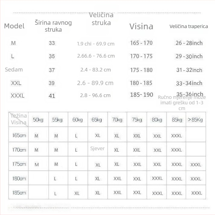 Muške mrežaste gaćice, prozirne i prozračne
