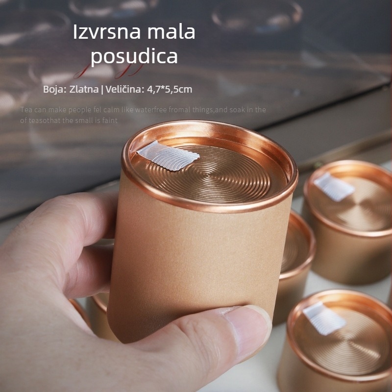 Prilagođena kutija za čaj sa 12–15–18 malih staklenki, prijenosna prazna darovna kutija za porcioniranje čaja