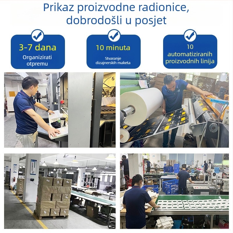 Nova kutija za čaj s dvostrukim vratima u kineskom stilu, prilagođeni reljefni papir i zlatno otiskivanje