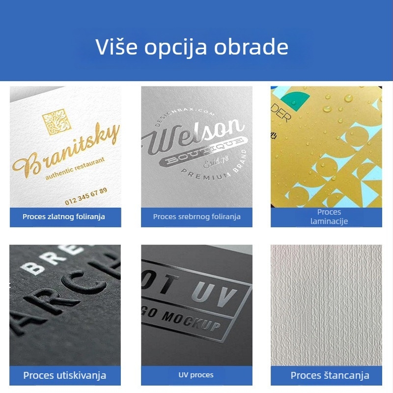 Prilagođene kutije za darove s šarenim pakiranjem, bijela kartonska kutija za čaj, pakiranje od Kraft papira