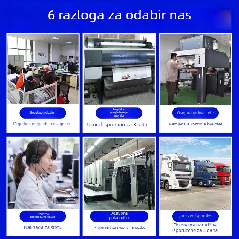 Prilagođena kutija za čaj s dvostrukim poklopcem i otiskom logotipa