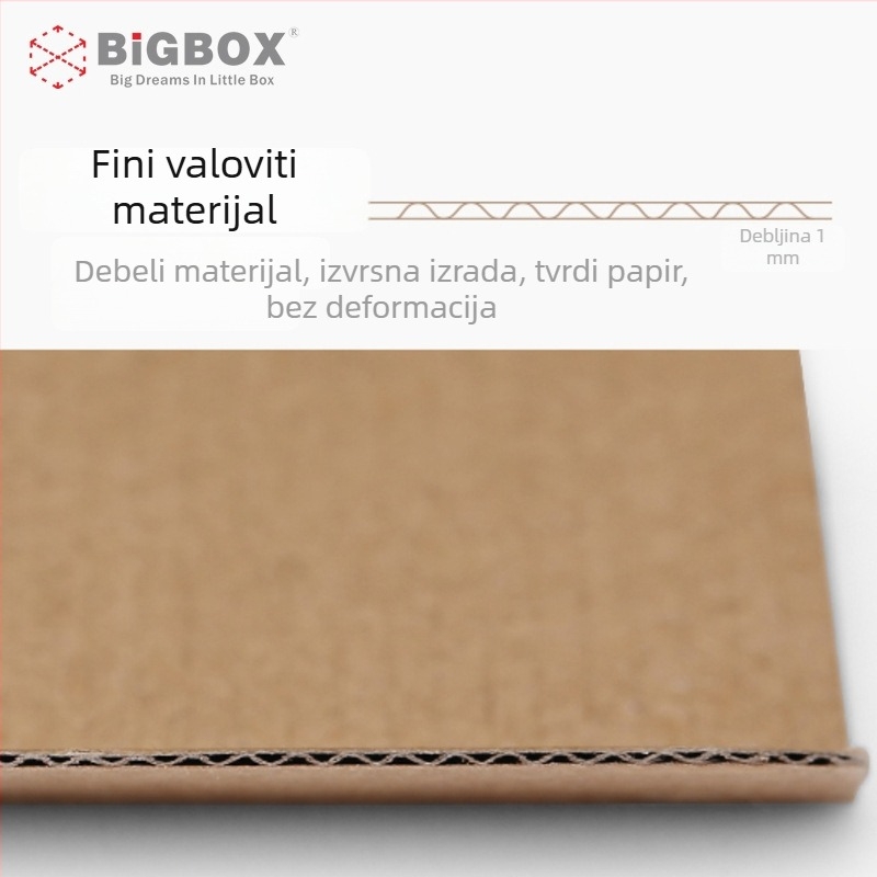 Kraft kutija za pakiranje s preklopnim poklopom, za kavu i čaj, retro stil, s užetom