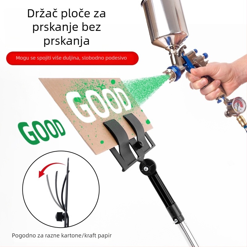 Univerzalni držač ploče za bojanje i maskiranje – alat protiv prskanja