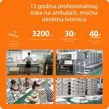 Bijela kartonska kutija s vučnim ladicama za maske za lice i čaj, prilagodljivo pakiranje za poklon