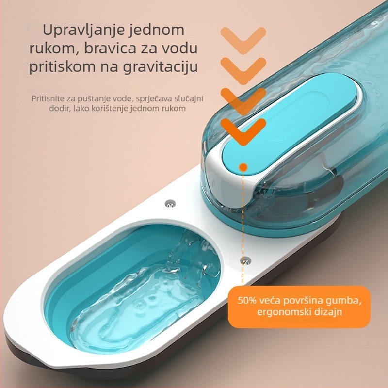 Prijenosni sklopivi dispenzer vode za kućne ljubimce – psi i mačke