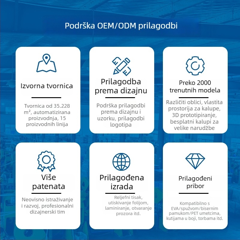 Čajna metalna kutija s visokim brtvljenjem, prilagođena, otporna na vlagu