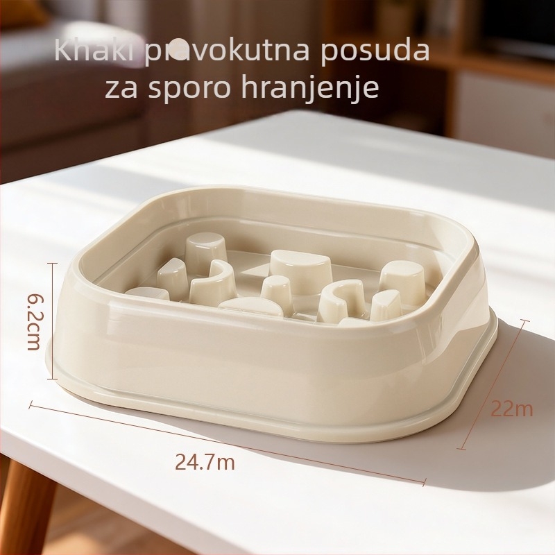 Posuda za sporo hranjenje pasa – dizajn protiv gušenja