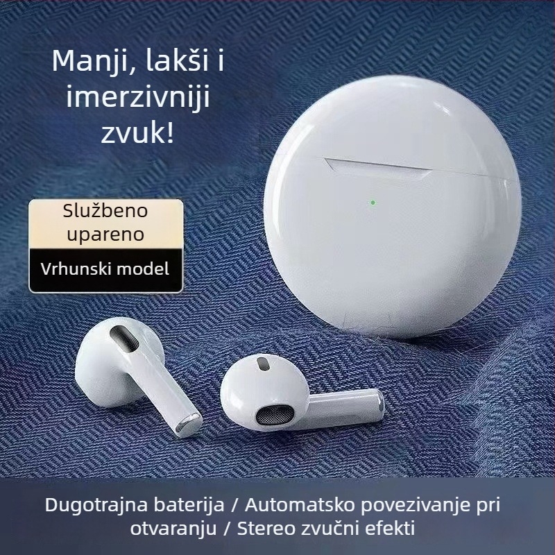 Bežične Bluetooth slušalice za mobitel, visokokvalitetne TWS in-ear slušalice, kompatibilne s Huawei, Honor, OPPO i Vivo, ultra duga autonomija