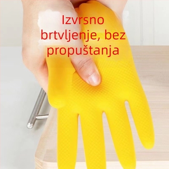 Debele latex rukavice od gume za rad, otporne na habanje, vodootporne, protuklizne, pogodne za pranje suđa i kućanske poslove