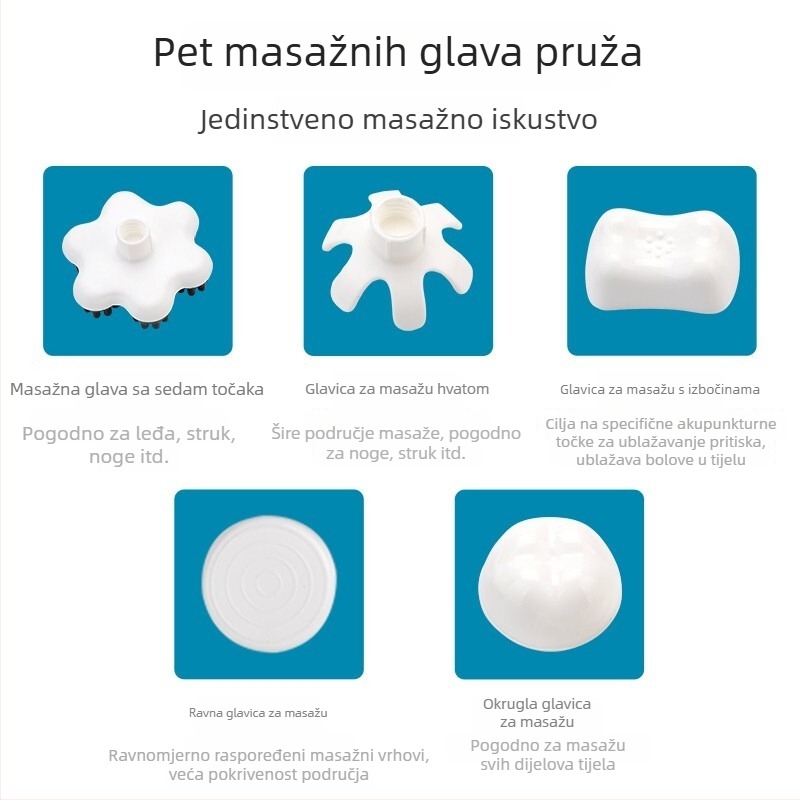 Ručni masažni štapić s delfinovim oblikom – punjivi, višestruki masažni uređaj za vrat