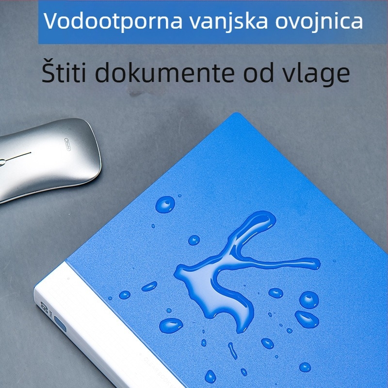 A4 višenamjenski dnevnik za pohranu ispita, partiture, izvještaja o trudnoći i certifikata