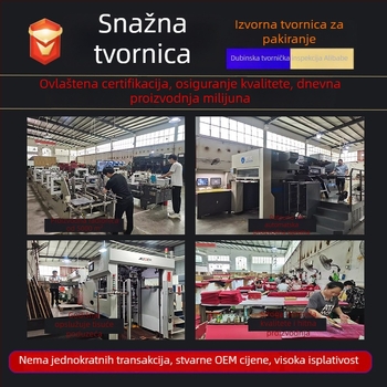 Prilagodljiva sklopiva bijela kartonska kutija za čaj s pozlaćivanjem i UV premazom, cvjetni čaj, kutija u boji malog zelenog mandarina, prilagođena boja tiska