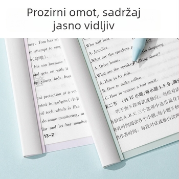 PP678 Visokokapacitetni okretni klip organizator za studentske materijale, dokumente i datoteke