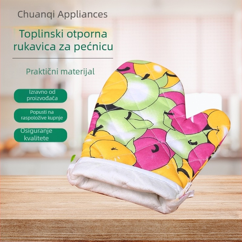 Debeli toplinski otporni kuhinjski rukavice za pećnicu i roštilj