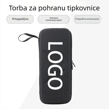 EVA futrola za tipkovnicu s reljefnim printom, prijenosna zaštitna torbica za gaming mehaničke tipkovnice, esports stil