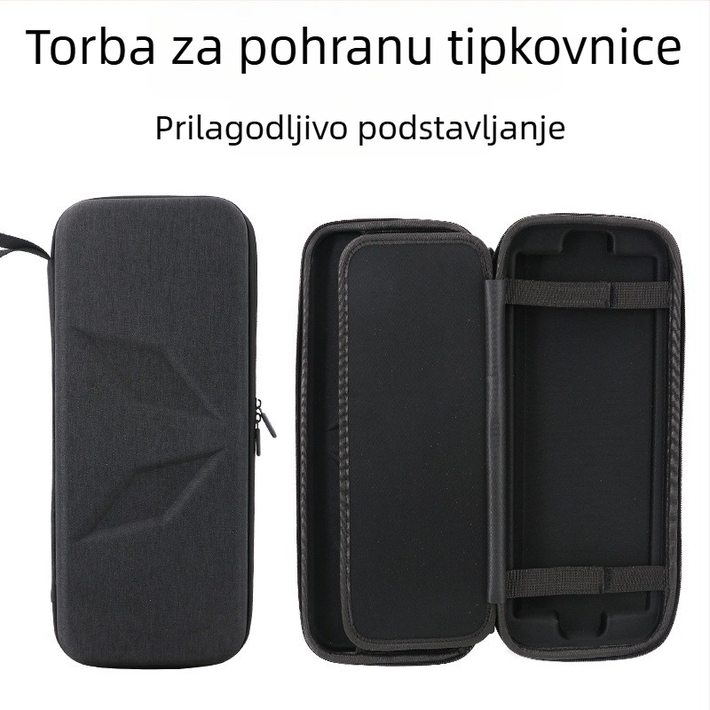 EVA futrola za tipkovnicu s reljefnim printom, prijenosna zaštitna torbica za gaming mehaničke tipkovnice, esports stil