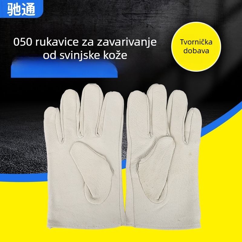 Rukavice za zavarivanje od svinjske kože, sloj 050, zaštita od visokih temperatura