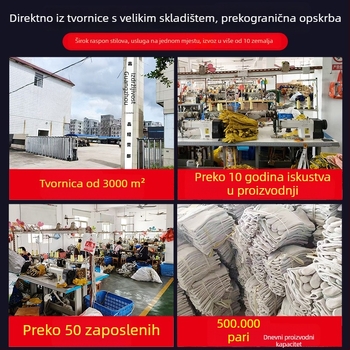 Rukavice za zaštitu na radu od dvostruko slojene kože goveda s punom dlanom, otporne na habanje, vatrootporne, otporne na prskanje i toploizolacijske za zavarivanje