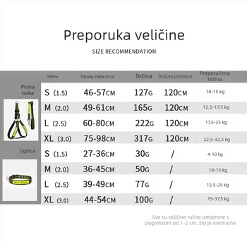 Hamak za pse s pjenuastom podlogom za male, srednje i velike pse, jednostavne boje povodac za šetnju