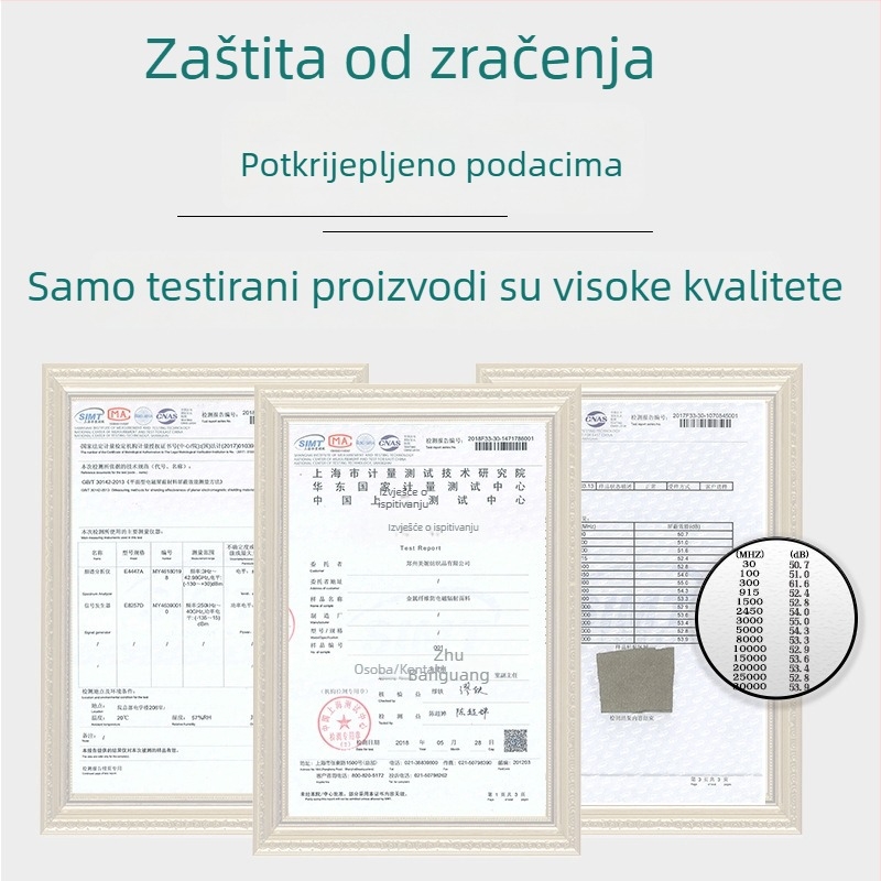Minnie Četiri sezone unisex majica za zaštitu od zračenja sa srebrnim vlaknima
