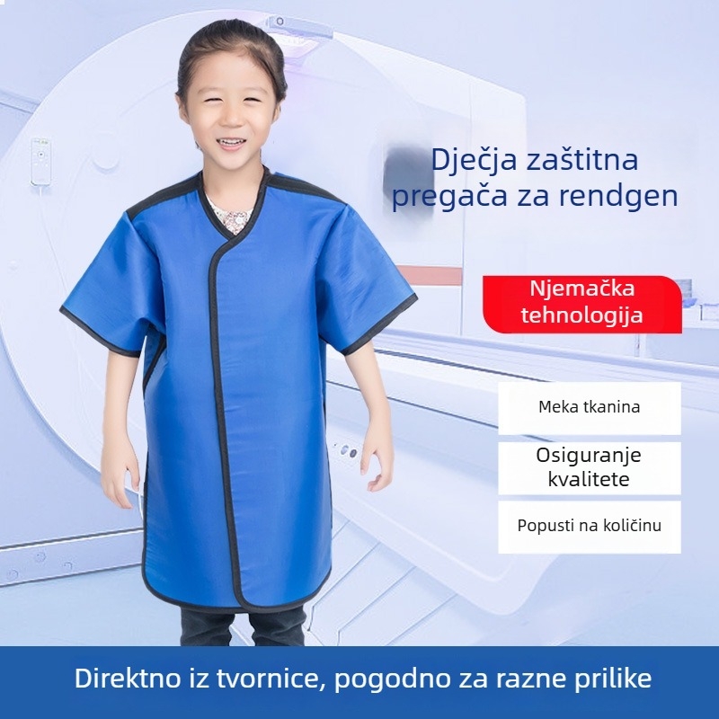 Dječja olovna pregača za rendgen, kratkih rukava, više veličina