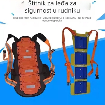 Podzemno zaštitno odijelo za rudnike ugljena s antistatikom i plamenootpornom tkaninom