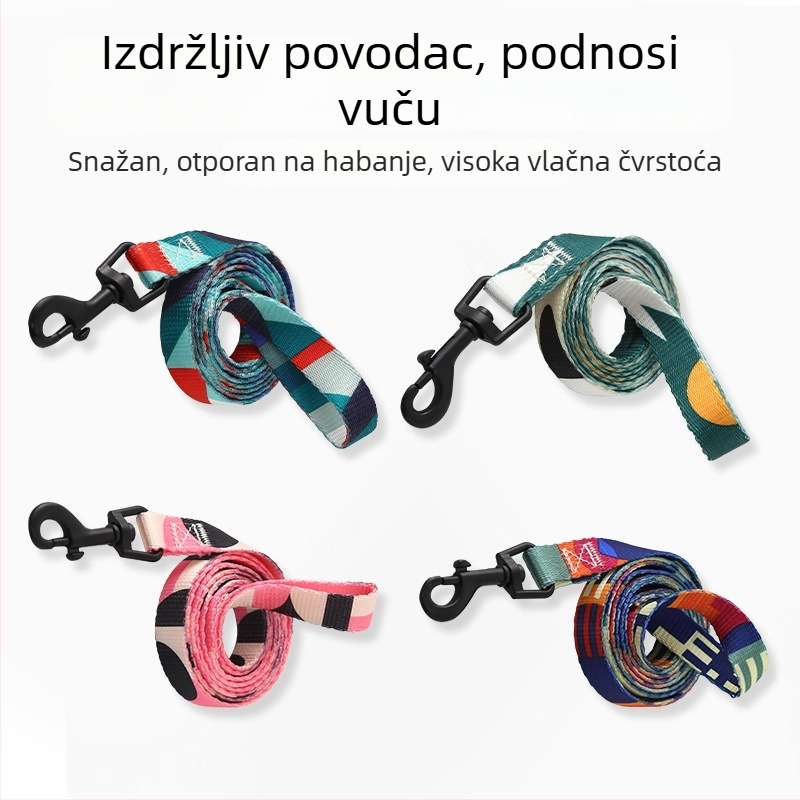 Povodac i postroj za male i srednje pse – dizajn protiv bijega