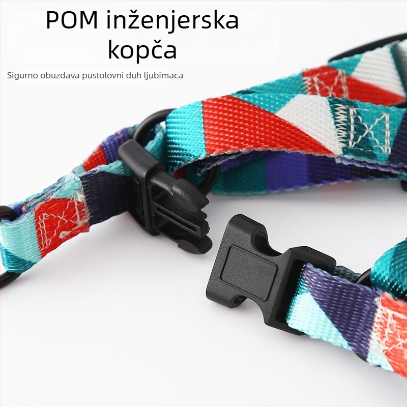 Povodac i postroj za male i srednje pse – dizajn protiv bijega