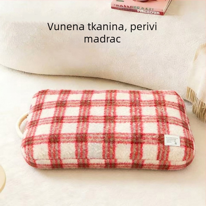 Mačje spavaće gnijezdo s madracem, topla kućica za mačke i male pse, uklonjiva i periva