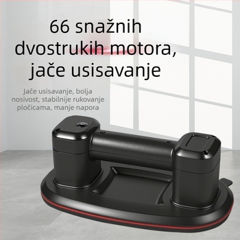 Električna vakumska čašica za staklo za podizanje teških predmeta i premještanje velikih ploča