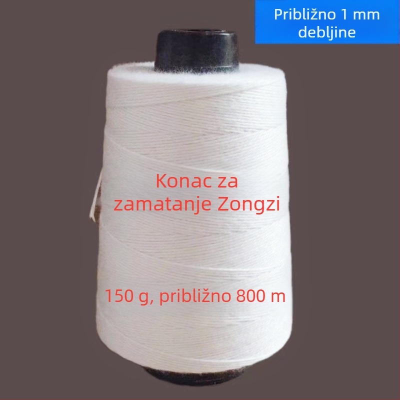 Šesterostruko poliester užad, debelo, za vezivanje namirnica i označavanje torbi.