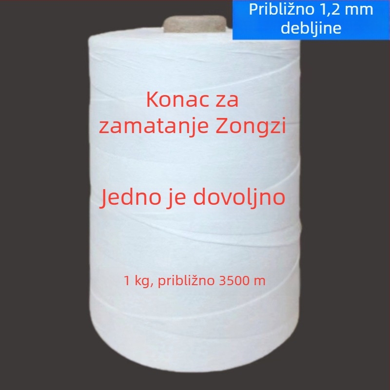 Šesterostruko poliester užad, debelo, za vezivanje namirnica i označavanje torbi.