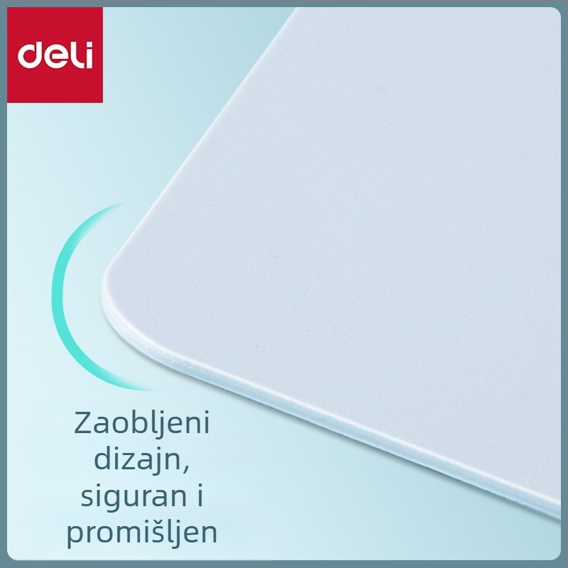 Deli 72641 Plastični klip ploče A4 – školske uredske potrepštine