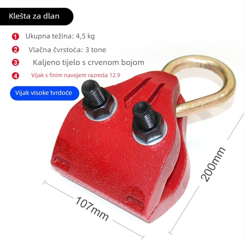 Ažurirani alat za poravnavanje rama za automobilske limove, klešta s dugačkim nosom i višenamjenske stezaljke