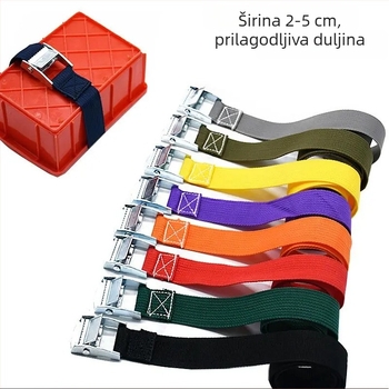 Remen od cinkovog legura s kopčom, višenamjenski sigurnosni remen, Velcro remen za logistiku s paletama