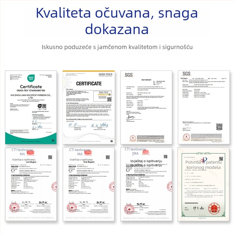 Elastična Velcro traka za pričvršćivanje, šarolika, bez pilina, samoljepljiva najlonska traka, mekana površina s kukicama za zavjese na vratima i prozorima, fiksiranje i vezivanje