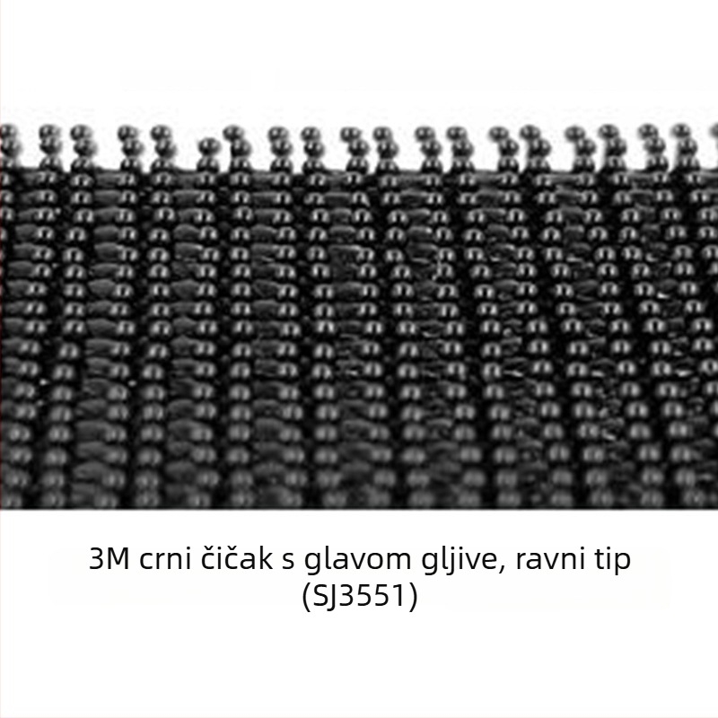 Ljepljiva kopča s gljiva glavom, SJ3551 ravna, SJ3550 valovita, smjesa poliestera/nylona, Liyao