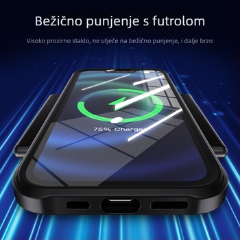 Magnetno dvostruko staklasto kućište za iPhone 16E, zaštita od padova