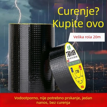 Samoljepljiva butilna vodootporna traka za metalne krovne pločice - zatvaranje pukotina
