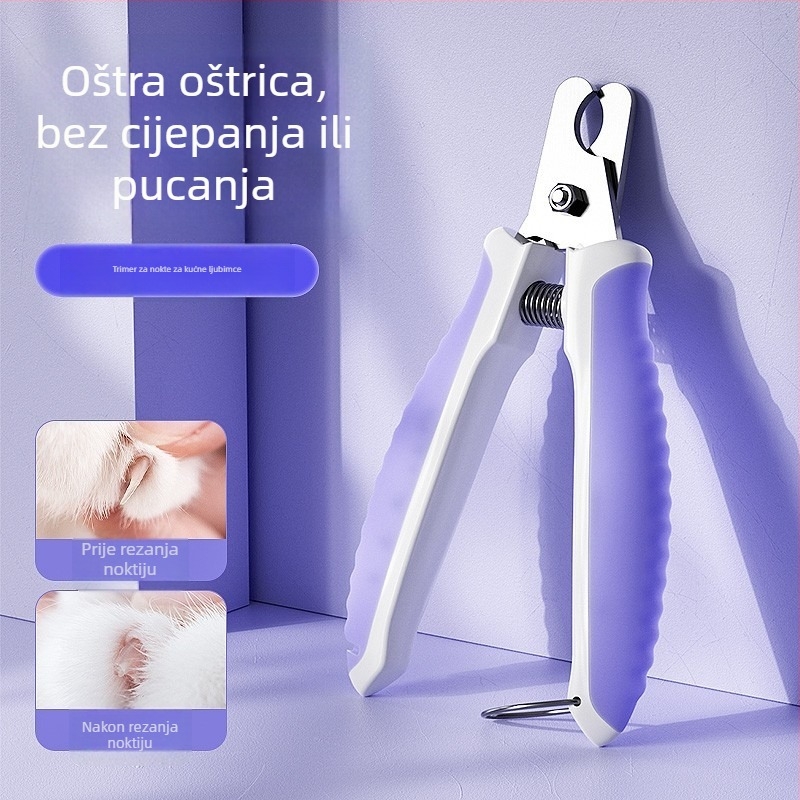 Klešta za nokte kućnih ljubimaca: za pse i mačke, škare za mačje nokte, alat za podrezivanje šapa