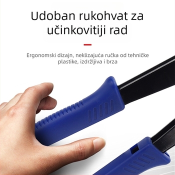 Klip kliješta za U-tip bakrene terminale, otvorene čeljusti, hladno presisavanje, ručni alat za žice, 5-500A