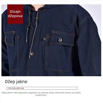 Junyu JY-D208 denim kombinezon za proljeće i jesen