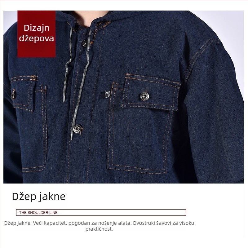Junyu JY-D208 denim kombinezon za proljeće i jesen