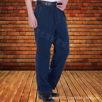Debljane radne hlače za zavarivanje, za sve sezone, denim stil, za popravke motocikala i automobila, velika veličina