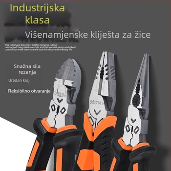 Hanax Višenamjenske dijagonalne kliješta, rezne kliješte za žicu, igličaste kliješte i odvijač izolacije