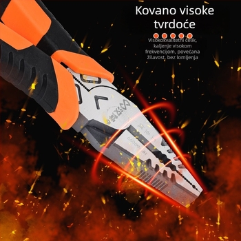 Hanax Višenamjenske dijagonalne kliješta, rezne kliješte za žicu, igličaste kliješte i odvijač izolacije