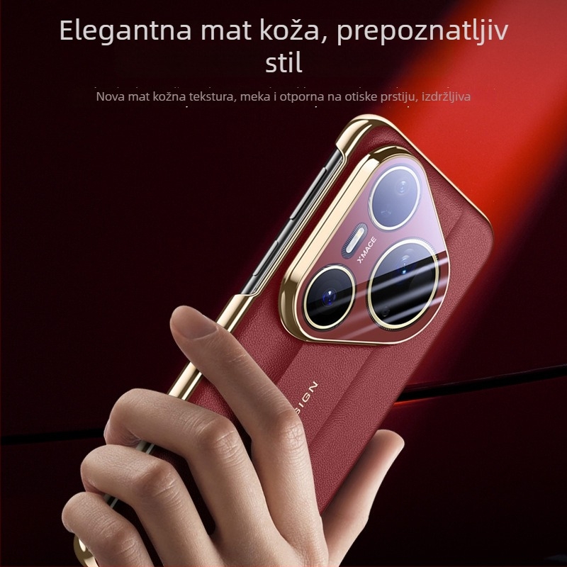 Kućište za Huawei Pura80, prozirni mat film, zaštita od pada