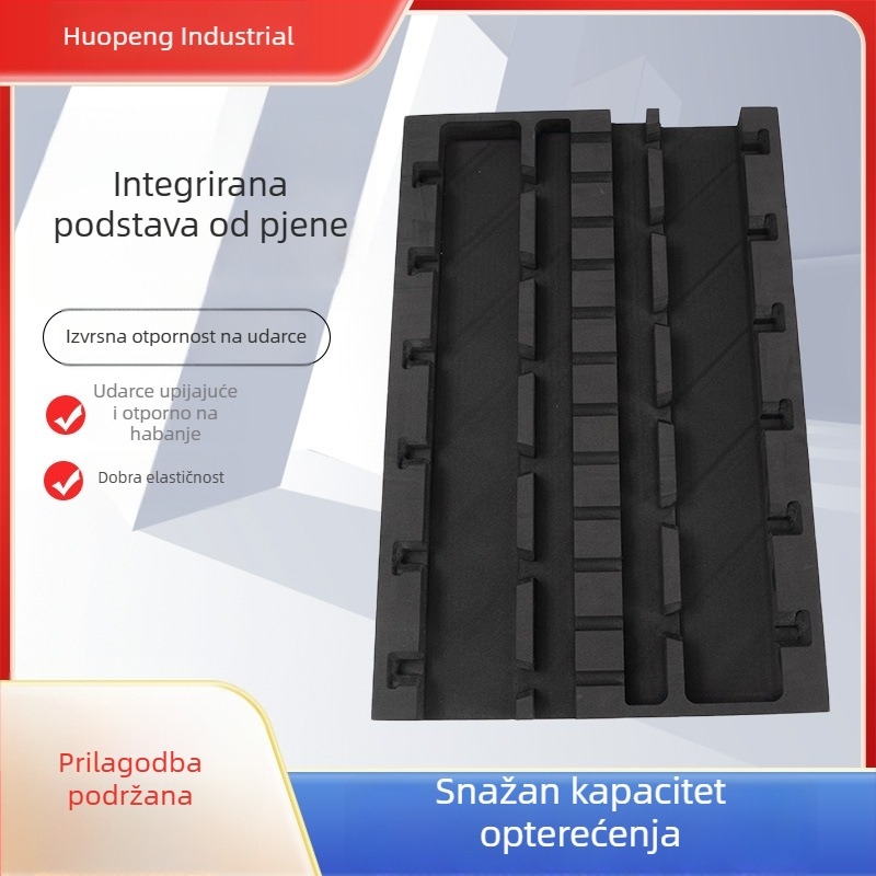 Prilagođena antistatična postava za kutije alata, unutarnja potpora od EVA pjene