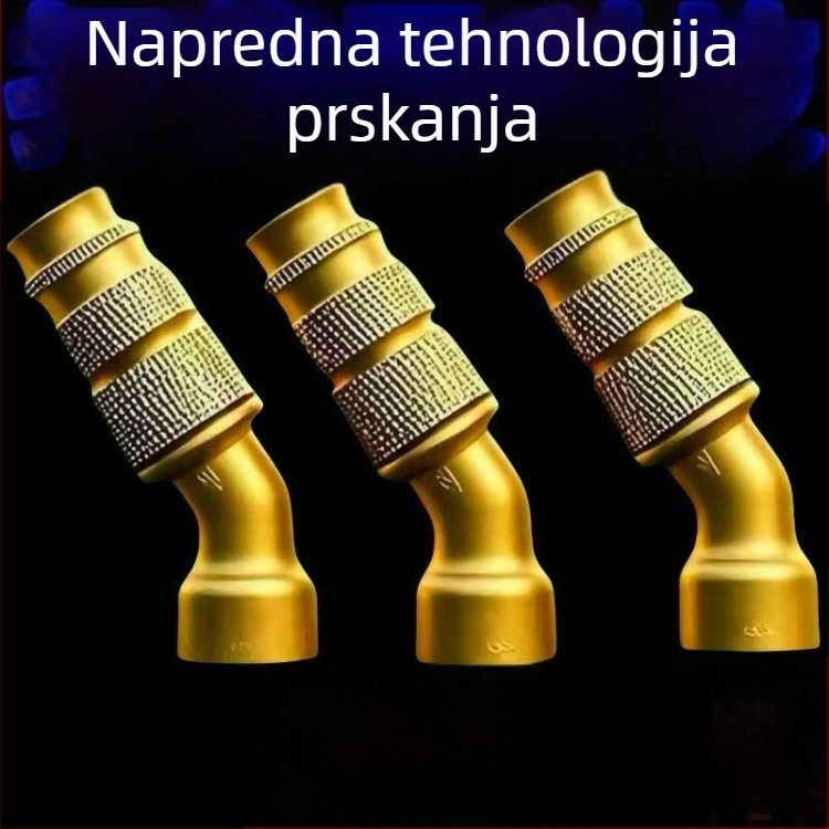 Bakarna prilagodljiva mlaznica raspršivača visokog tlaka za mikronavodnjavanje, kućno vrtlarenje