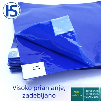 Odtrgnjiva ljepljiva podloga za prašinu, anti-statična i prašinska zaštita, podna prostirka za dom i laboratorij